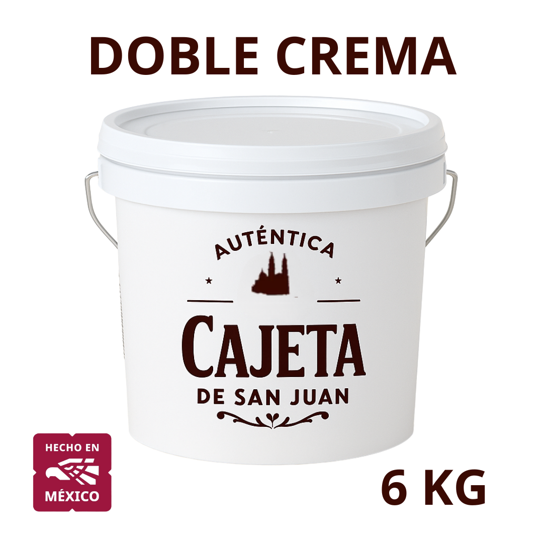 Cubeta 6 Kilos Cajeta San Juan