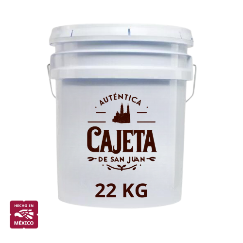 Cubeta 22 Kilos Cajeta San Juan